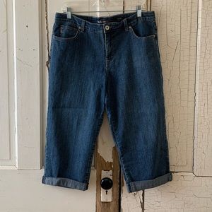 Style & Co denim capris Size 14